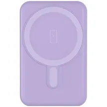 Bigben Connected MS10WPB5000MAHLV, 5000 mAh, Kabelloses Aufladen, Violett - Violett