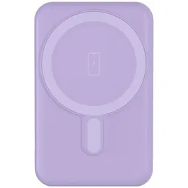 Bigben Connected MS10WPB5000MAHLV, 5000 mAh, Kabelloses Aufladen, Violett - Violett