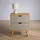Idimex Nachtschrank Colima 50 x 46 x 40 cm Grau