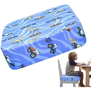 SitzerhöHung Stuhl, Sitzerhöhung Für Esszimmerstuhl, Waschbar Zerlegbar Tragbare Sitzerhöhung, Rutschfeste Stuhlerhöhung Kinder Boostersitz ErhöHen Pad Esszimmer Boostersitze