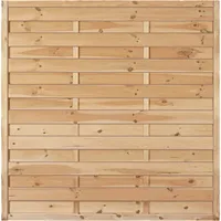 Tetzner & Jentzsch Sichtschutzzaun 150 x 150 cm Grün Holz