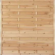 Tetzner & Jentzsch Sichtschutzzaun 150 x 150 cm Grün Holz