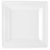 Franz Mensch NATUREStar Bio Teller, quadratisch | 1 Packung, = 50 Stück, 20 x 20 cm, Zuckerrohrteller, Einwegteller