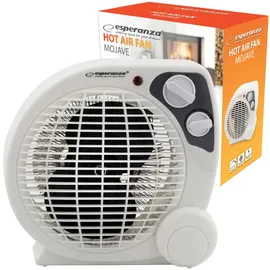 Esperanza Heizlüfter Mojave 1000 W Grau/Weiß