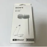 Sony WI-C200 Bluetooth Kabellos Kopfhörer Mikrofon Weiß