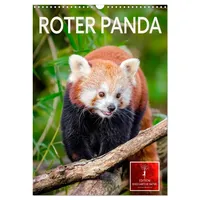 Calvendo Roter Panda (Wandkalender 2026 DIN A3 hoch), CALVENDO