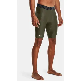 Under Armour HeatGear Armour Funktionsshorts Grün/Weiß XS