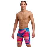 Funky Trunks Training Jammer für Triathleten chlorbeständig in bunt | Lost Ocean - AUS 36