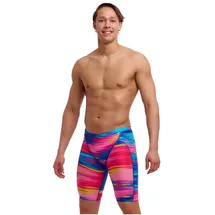 Funky Trunks Training Jammer für Triathleten chlorbeständig in bunt | Lost Ocean - AUS 36