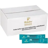 Tchibo Kaffee Cafe Select Kaffeesticks, entkoffeiniert, löslicher Kaffee, 100% Arabica, 500 Portionssticks