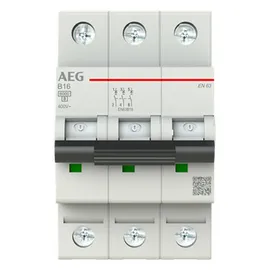 AEG Leitungsschutzschalter Elfaplus 6kA B16A 3P
