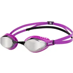 ARENA arena Unisex Wettkampf Schwimmbrille, SILVER-PURPLE-BLACK, ONE SIZE