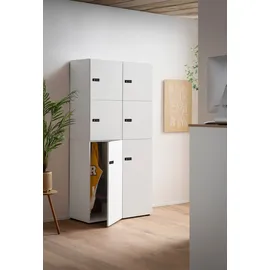 Schildmeyer Locked Spind Schrank 159255 40 x 40 x 180 weiß
