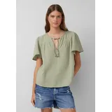 QS Musselin-Bluse mit Bindeband - 38