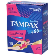 Tampax & Go Mini 18 Tampons