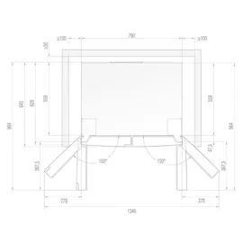 Gorenje NRM8182MX Multi Door (427 l, 1816 mm hoch, Edelstahl)