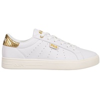 Fila Damen LUSSO F wmn Sneaker, White-Gold, 42 EU