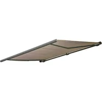 Mendler Ersatz-Bezug für Markise T123, Vollkassette Ersatzbezug Sonnenschutz 4,5x3m