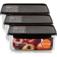 ISi Lock&Lock Modular LBF407 Frischhaltedose 3,5L - Unterteil aus