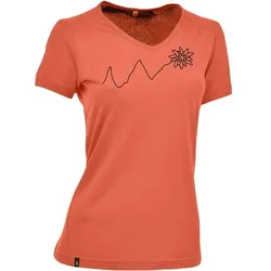 MAUL Damen Shirt Eifelsteig, orange, 46