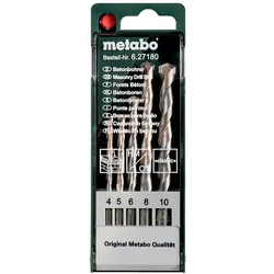 Metabo Beton-Bohrerkassette classic - 5 teiliges Set - 627180000