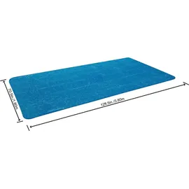 BESTWAY PE-Solarabdeckplane blau 380 x 180 cm