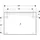 Geberit Option Basic Beleuchtung oben, 100x70cm