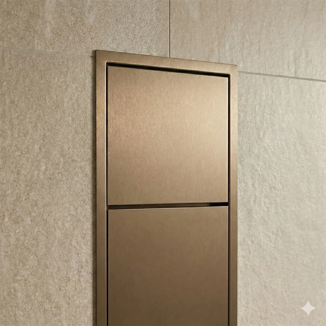 emco WC-Modul asis 150 elox Unterputz, 809 mm, Türanschlag rechts ohne Einbaurahmen,,978303252 978303252