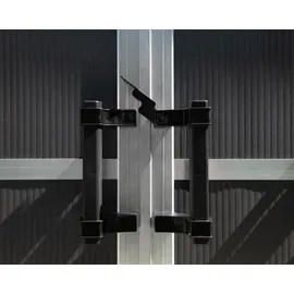 CANOPIA Palram Metall-Gerätehaus Yukon Anthrazit 17,2 m2