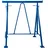 Topleiter Gerüstbock Stahl blau höhenverstellbar 1000 kg Tragkraft