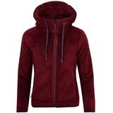 Westfjord Fleecejacke Glymur in Rot - M