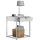 VCM Nachtschrank Flokas S 43 x 41 x 50 cm Weiß