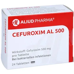 Cefuroxim AL 500 Tabletten 24 St