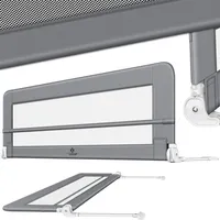 Kesser Bettschutzgitter 100 cm Silber