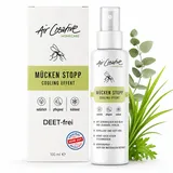 Mückenspray DEET-frei von Air Creative - natürlicher Mückenschutz für die Familie, Kinder ab 2 Jahre 100 ml Spray