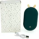 Powerbank + Handwärmer 2in1 wiederaufladbar Geschenk elektrisch Taschenwärmer...