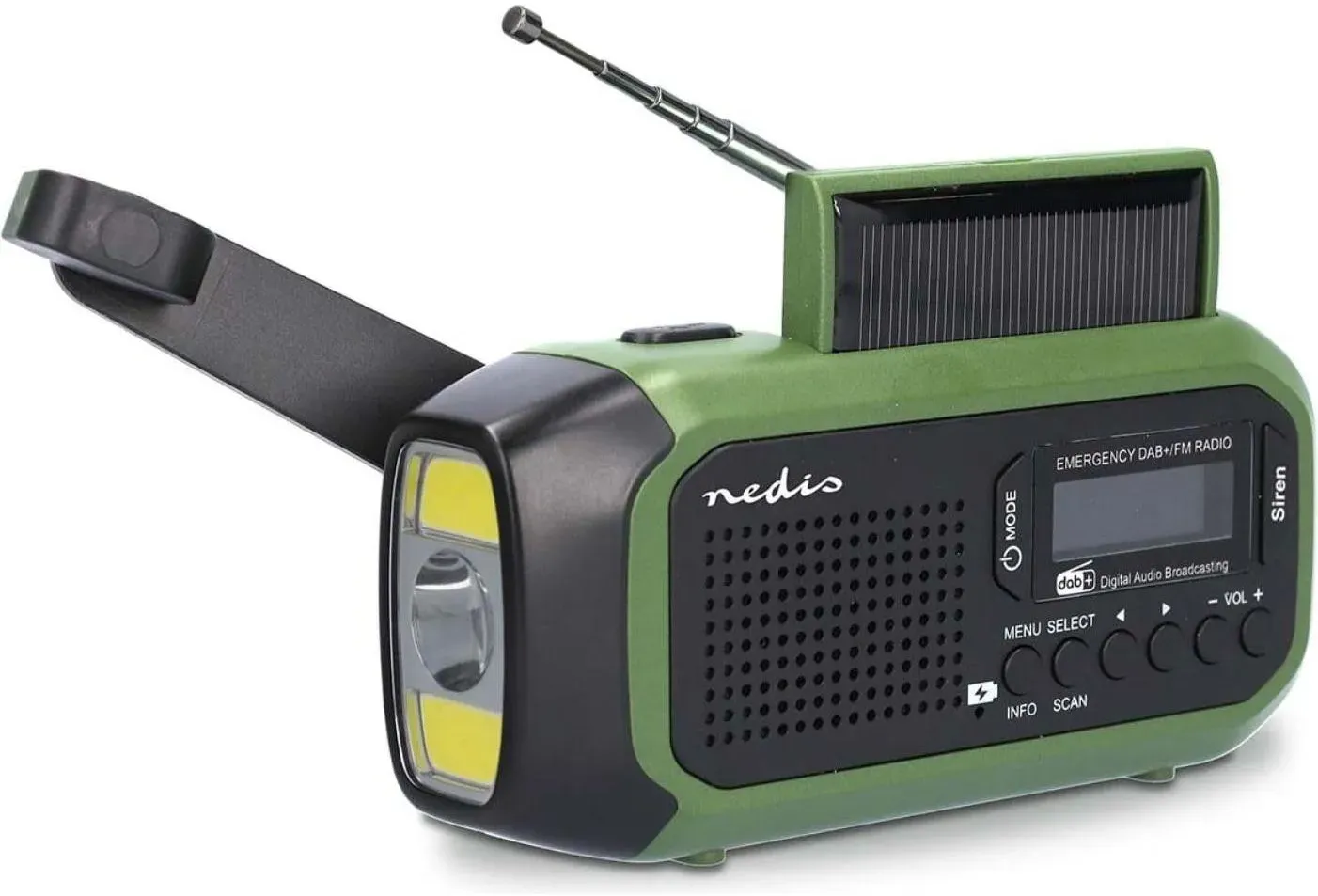 nedis kurbelradio