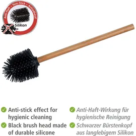Wenko Silikon mit Bambusstiel,