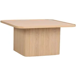 Couchtisch Sullivan, Weiß pigmentiert, 80x80x40cm