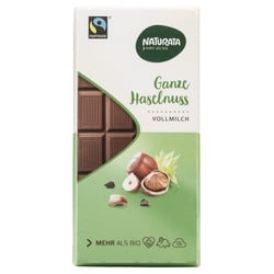 Naturata Chocolat Vollmilch Ganze Haselnuss bio