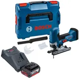 Bosch Professional Akku-Stichsäge GST 18V-125 S Professional 18 V + 1x Akku 4,0 Ah + Lader + L-Boxx