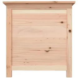 vidaXL Outdoor-Kissenbox 50x50x56 cm Massivholz Tanne