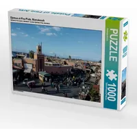Calvendo Djemaa EL-Fna-Platz, Marrakesch 1000 Teile Lege-Größe 64 x