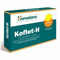 Himalaya Koflet-H Zitrone Lutschtabletten (12 Stk.)