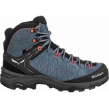 Salewa Alp Trainer 2 Mid GTX Damen java blue/fluo coral 42