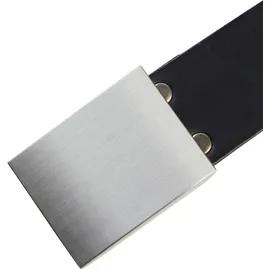 MAN'S WORLD Koppelgürtel Leder schwarz 135