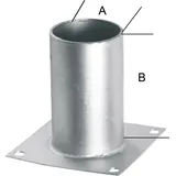 E-NORMpro Aufschraubhülse für 100 Rundholz