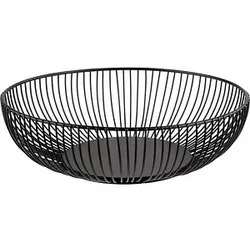 WESTMARK Obstkorb Lumos groß schwarz
