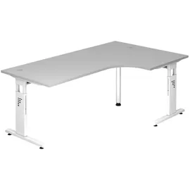 Hammerbacher Schreibtisch VOS82/5/W grau