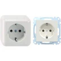 Merten Schuko-Steckdose 1 St. Weiß